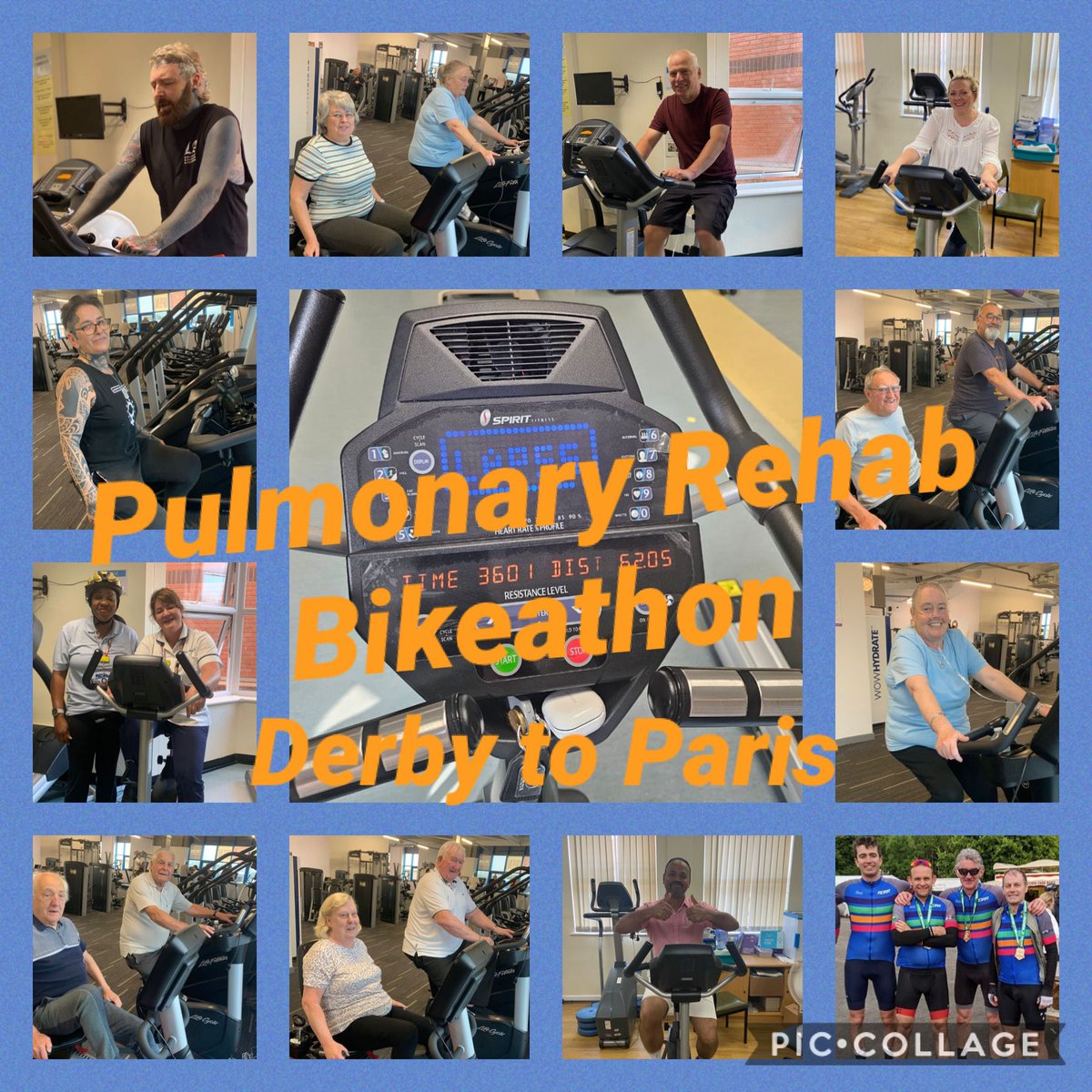 ImpACT+ Respiratory Team (@impactplus_team) on Twitter photo For National pulmonary rehab week <a href="/ImpACTplus_team/">ImpACT+ Respiratory Team</a> <a href="/UHDBTrust/">University Hospitals of Derby and Burton NHS FT</a> <a href="/uhdbRespiratory/">Respiratory Unit @ UHDB</a> alongside our amazing PR patients cycled form Derby to Paris traveling 700km in 5 days 👏 welldone everyone. <a href="/TheACPRC/">ACPRC</a> <a href="/thecsp/">Chartered Society of Physiotherapy (CSP)</a> <a href="/BTSrespiratory/">British Thoracic Society (BTS)</a> For National pulmonary rehab week <a href="/ImpACTplus_team/">ImpACT+ Respiratory Team</a> <a href="/UHDBTrust/">University Hospitals of Derby and Burton NHS FT</a> <a href="/uhdbRespiratory/">Respiratory Unit @ UHDB</a> alongside our amazing PR patients cycled form Derby to Paris traveling 700km in 5 days 👏 welldone everyone. <a href="/TheACPRC/">ACPRC</a> <a href="/thecsp/">Chartered Society of Physiotherapy (CSP)</a> <a href="/BTSrespiratory/">British Thoracic Society (BTS)</a>