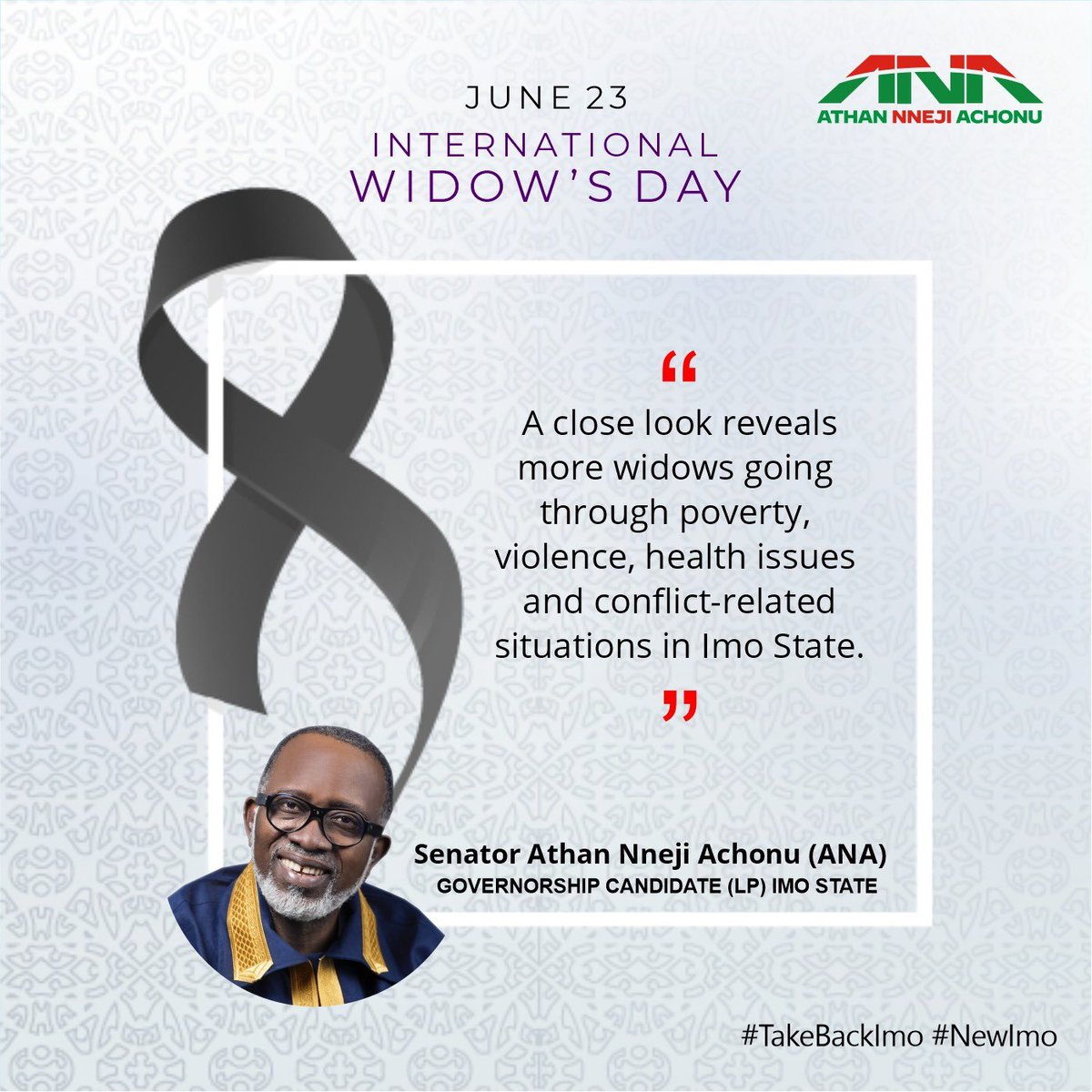 A close look reveals more widows going through poverty, violence, health issues and conflict-related situations in Imo State.This is a big threat to the survivability of our community, hence unacceptable as we must find a way to reduce the statistics of our men and  youth die.