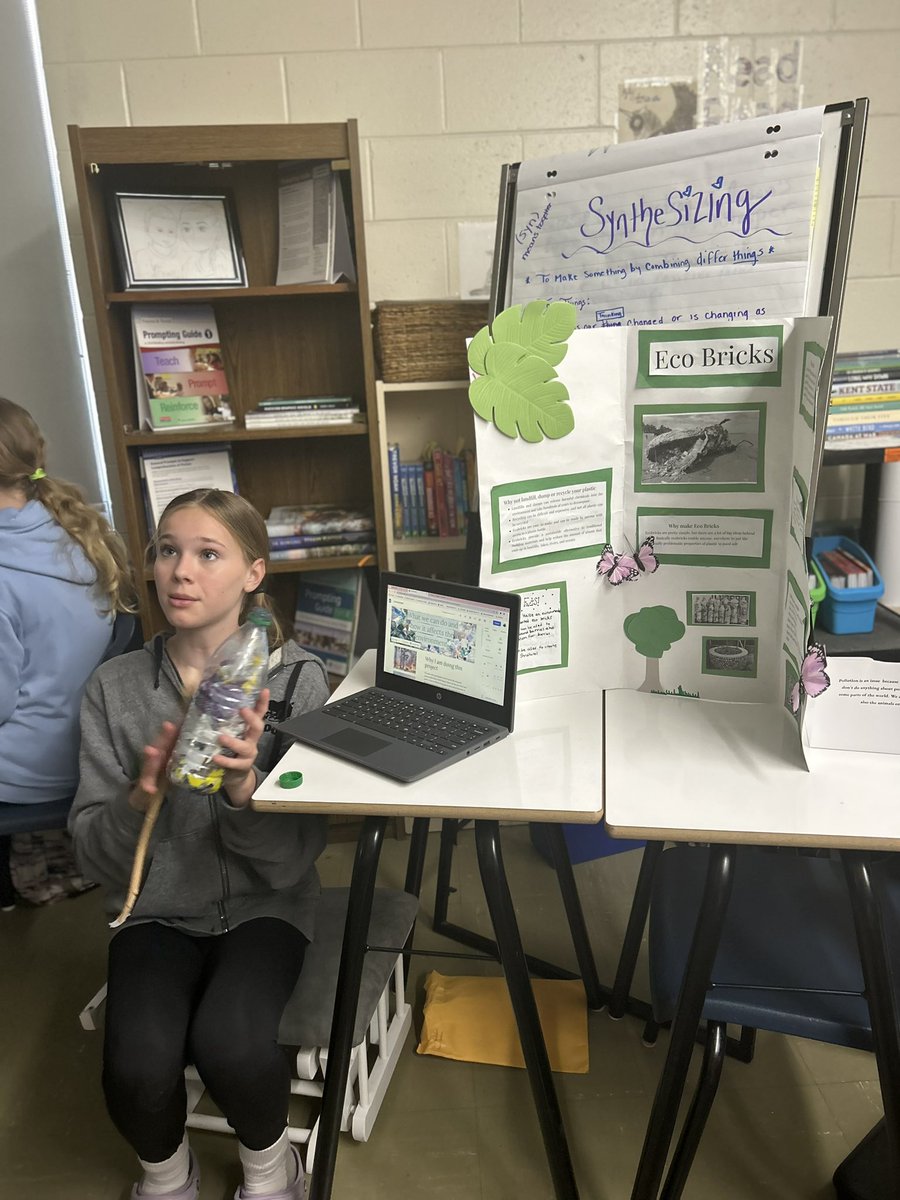 MsMorash802's tweet photo. Checkout the wonderful inquiry projects from our grade 7s! #Launchcycle #Designprocess @Brooksidejh @HrceLiteracy https://t.co/rqzmAyJAtV