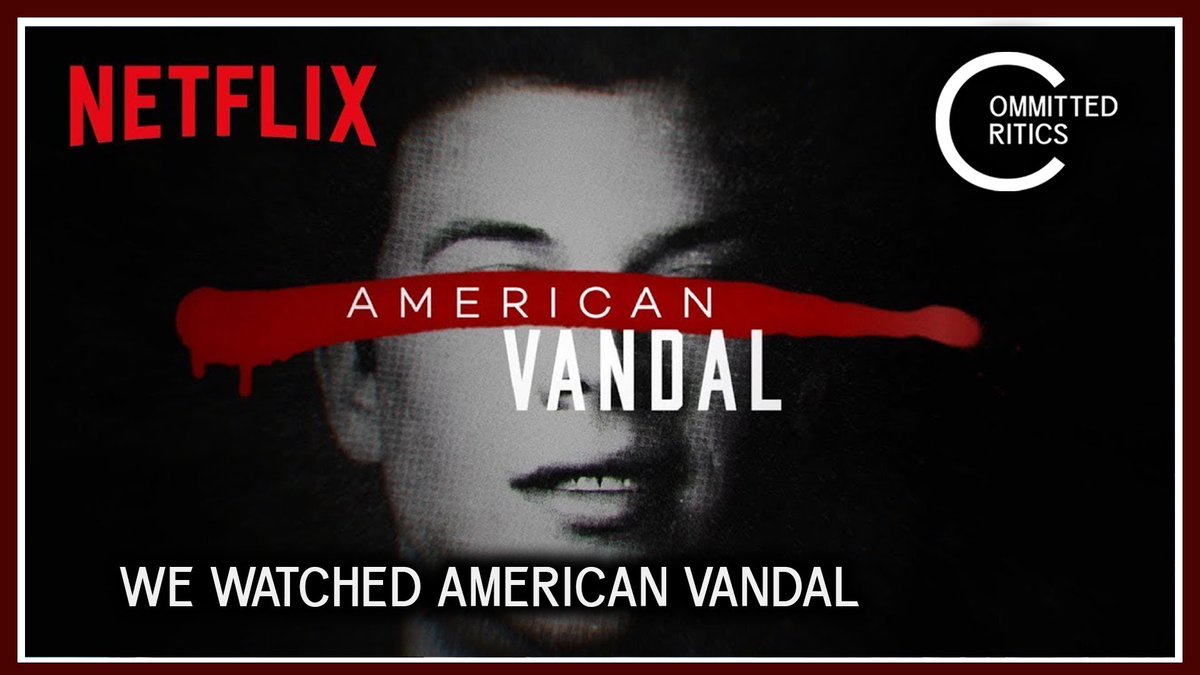 CommittedCrits's tweet photo. #94 - American Vandal S1 | Committed Critics

How many d**k jokes can we make in one episode? It might be hard, but we’re up to the challenge 😉

https://t.co/JSe15KUDf8 https://t.co/bE6XAiXNq4