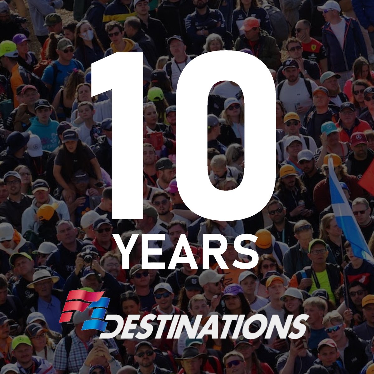 GPDestinations's tweet photo. This week marks ten years since the launch of https://t.co/Pss63rBuTD.

We are happy to have helped countless F1 fans with their Grand Prix travel plans over the past decade. Here’s to the next ten years! https://t.co/GeNd9PGlC6