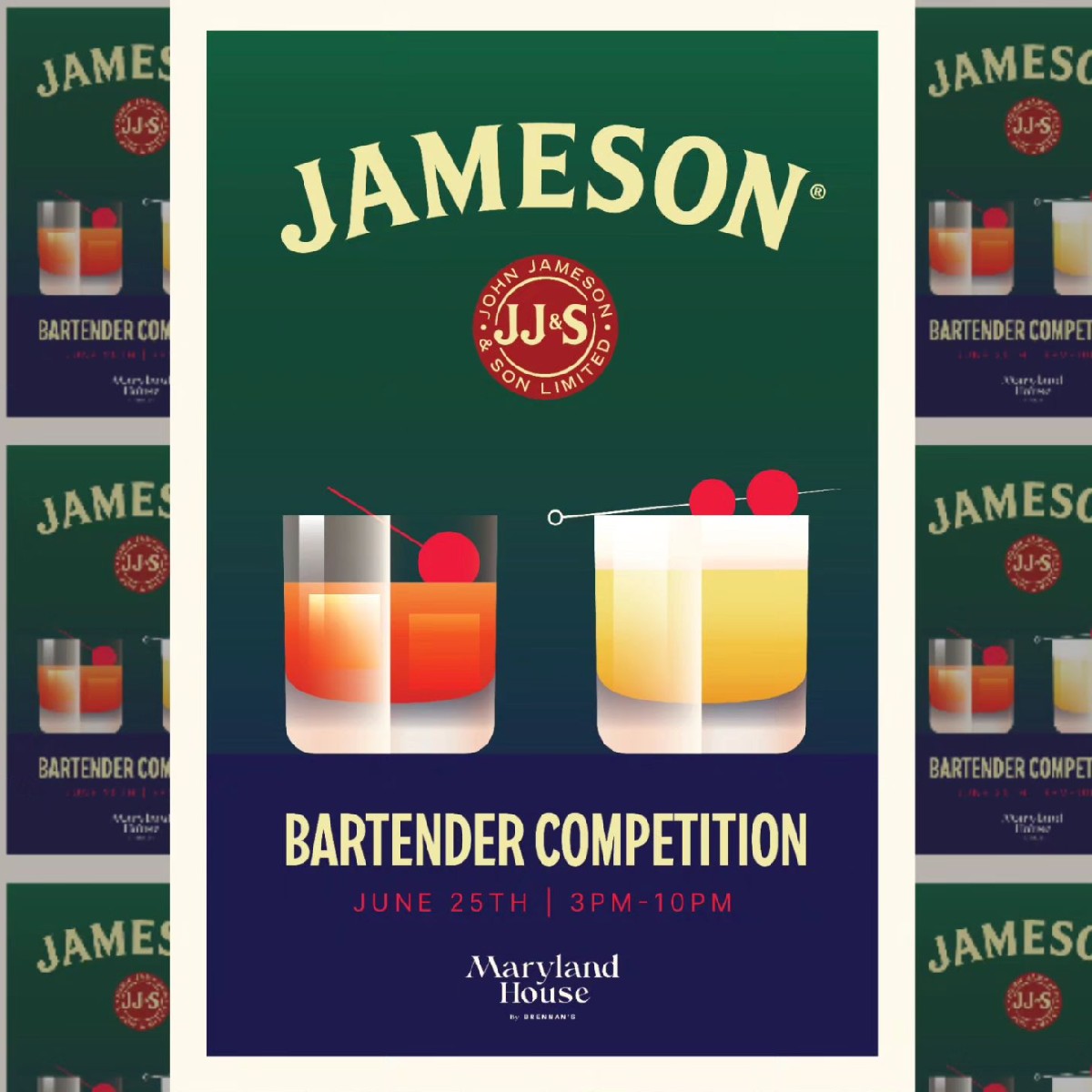 Join Maryland House for a night toasting the best barkeeps in town! 🥃🍸🍹 Maryland House is showcasing top local bartenders in an epic head-to-head cocktail competition that you won't want to miss. Enjoy masterful drinks, delicious food &amp; DJ's to keep the vibe going!