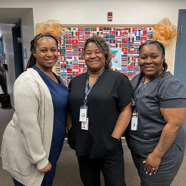 UCHMemphis1's tweet photo. This week we celebrated Juneteenth with our team, serving coffee and pastries from a local Black-Owned business, CXFFEEBLACK. How did you celebrate Juneteenth this year? 

#UCHEngage #juneteenth #EmployeeAppreciation #funfriday https://t.co/0cMyPY0G3E