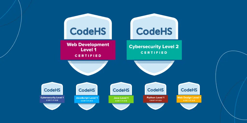 CodeHS on Twitter "CodeHS certifications offer students the