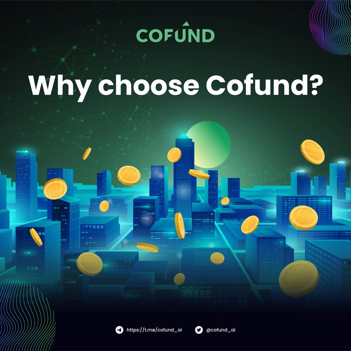 Cofund_ai's tweet photo. Cofund is the future of real estate investing. For the millions of people throughout the world who do not have simple access to traditional investment forms, it presents investment options with adequate security and compliances. https://t.co/U0p50dGsNL