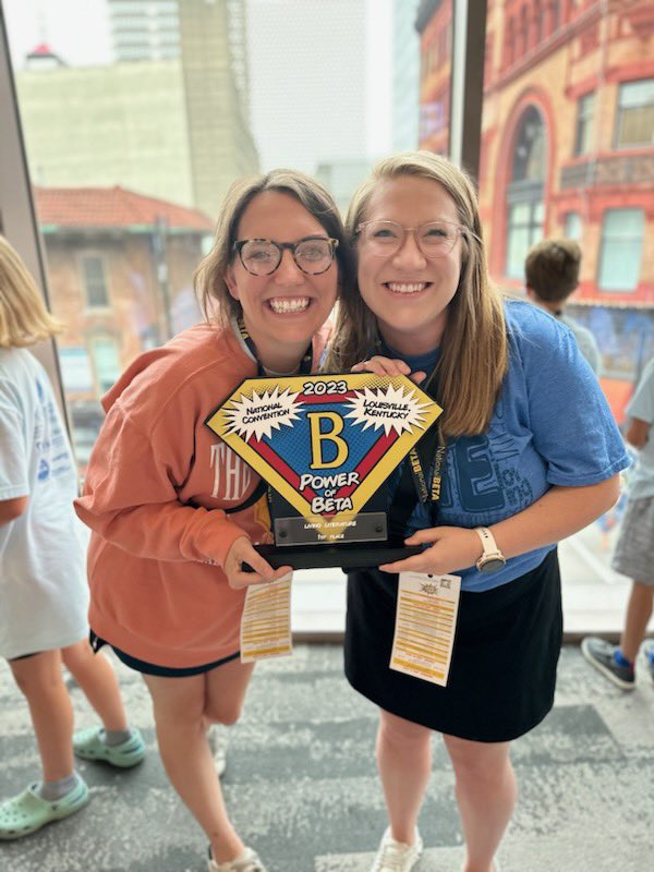 Our CTE Living Literature group won 1st place at National Beta Convention! 
National Champions!!!!!! 💙 💛 
#proudtobeCTE <a href="/WarrenCoSchools/">Warren Co Schools</a> <a href="/MrsDarnell_CTE/">Lori Darnell</a> <a href="/MrsWillis_CTE/">Amanda Willis</a>