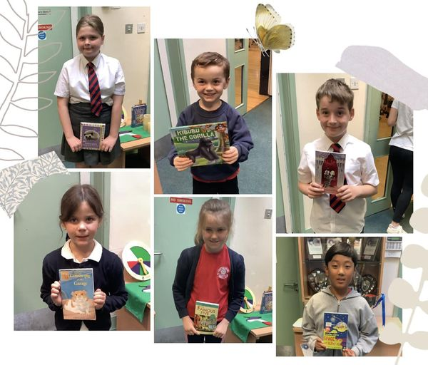 BOSCEPrimary's tweet image. Well done reading raffle winners!