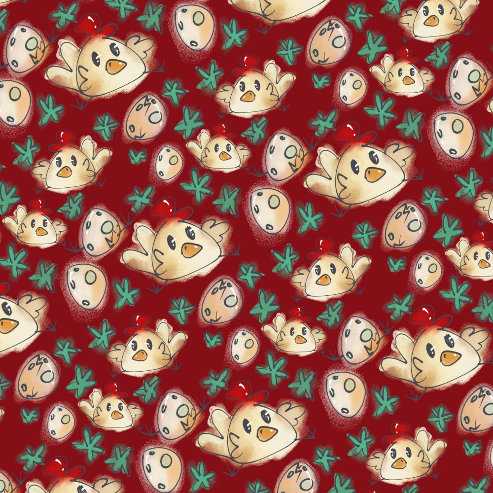 forgottenfkr's tweet image. I also totally forgot to post the patterns we doodled on stream.

I accidentally exported the shark pattern wrong but I like it! 

#seemlesspattern #art #vtuber