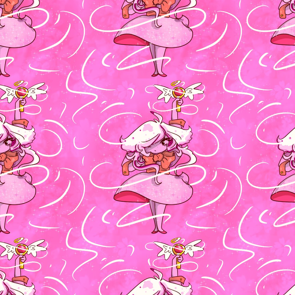 forgottenfkr's tweet image. I also totally forgot to post the patterns we doodled on stream.

I accidentally exported the shark pattern wrong but I like it! 

#seemlesspattern #art #vtuber