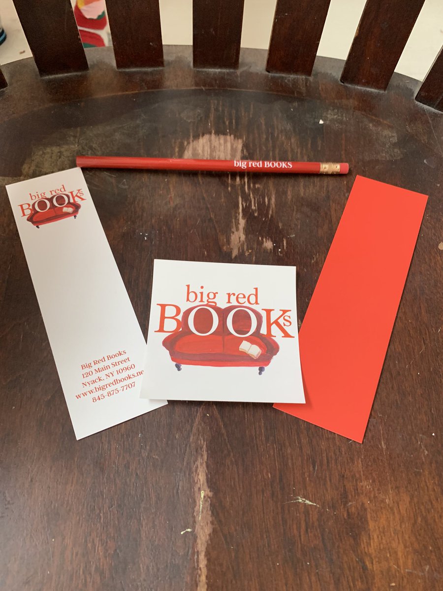 Big Red Books Swag. #indiebookstores #independentbookstore