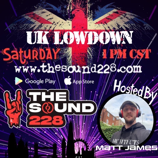 Join Matt James every Saturday at 1pm CST for the UK Lowdown!  @ForeignWolfNi @Honeytalksss @HoldingAbsence @AsDecemberFalls @DreamStateUK @RXPTRS @lakemalice @THECITYISOURSUK @bmthofficial @AAofficial @RosenBridgeUK @burytomorrow @wearewaterlines @sylosis @DeferenceMusic & more