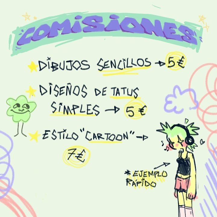 he abierto comisiones‼️