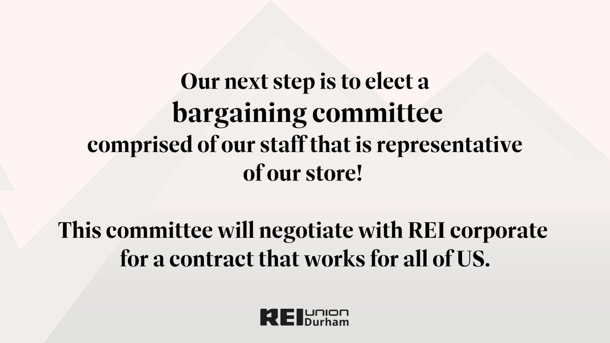 reiuniondurham's tweet image. We're ecstatic to announce that after voting #UnionYES at REI Durham, the election has been officially certified by the NLRB!

Here's what comes next for our store: