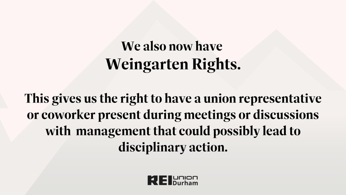 reiuniondurham's tweet image. We're ecstatic to announce that after voting #UnionYES at REI Durham, the election has been officially certified by the NLRB!

Here's what comes next for our store:
