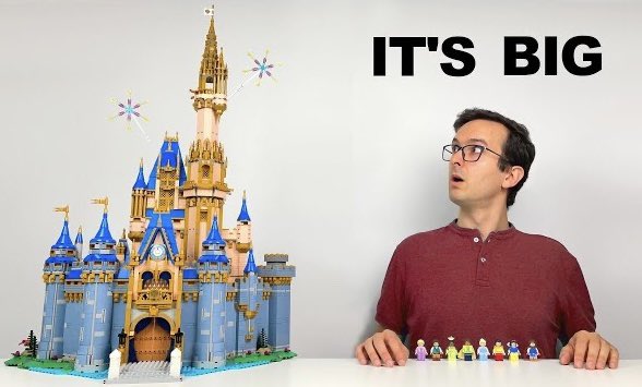 LEGO Disney Castle review is up!
The most hyped LEGO Disney release of the 100th anniversary of the brand?

youtu.be/M_ki8MEI9WE

#lego #disney #Disney100