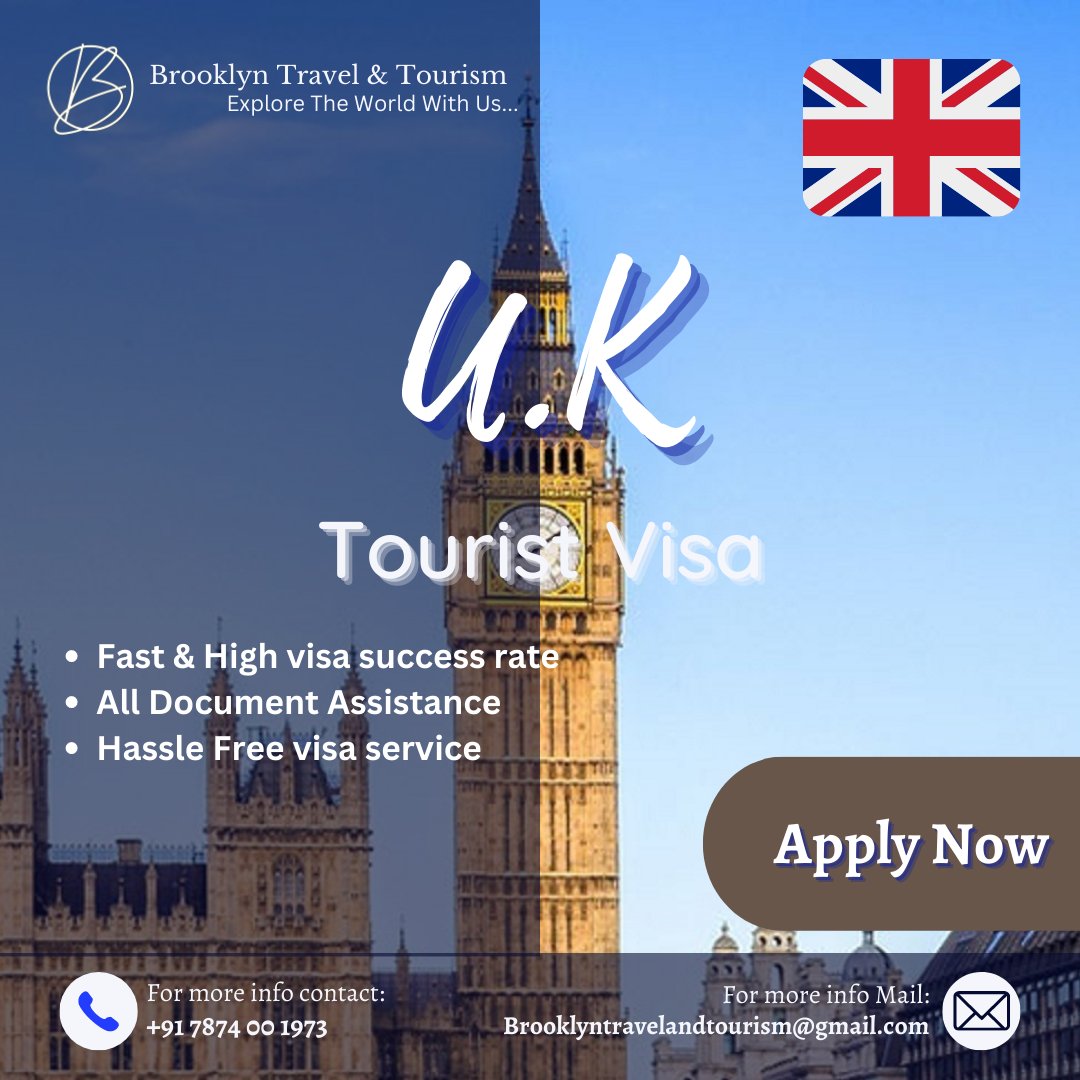 brooklyntourism's tweet photo. 🇬🇧 Discover the UK with Ease! 🌍✈️

Easy application, fast approval,  and exclusive discounts! Explore the best of the UK with our UK Tourist Visa Promotion. DM us now! 🗺️✈️ #UKTouristVisa #TravelTheUK #VisaPromotion #DreamDestination #brooklyntravelandtourism https://t.co/LHMDQVbyyU