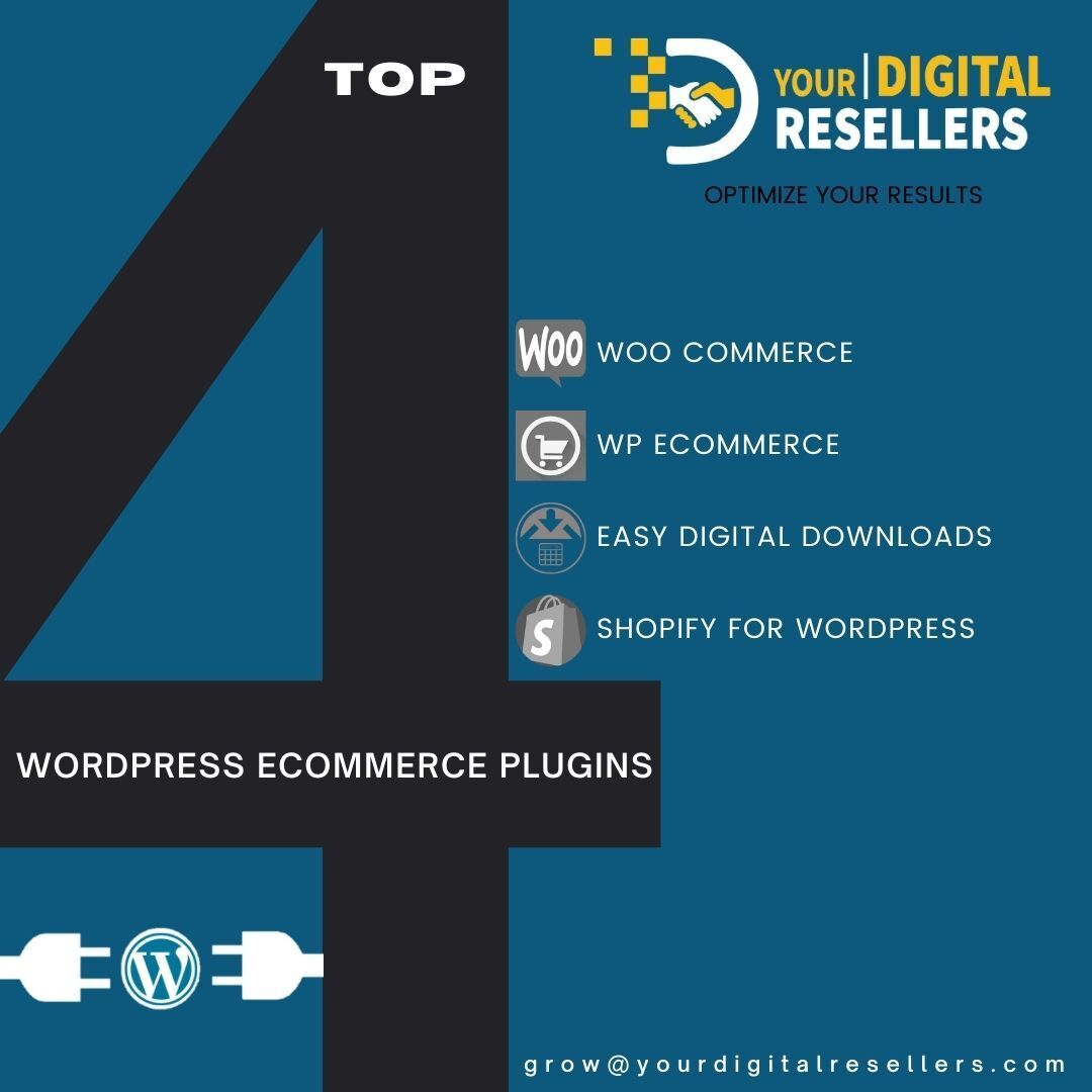 YourResellers's tweet image. Top Four WordPress ecommerce plugins! 💼💰

WooCommerce

Easy Digital Downloads 

Shopify for WordPress

WP eCommerce

Get the plugins you need to succeed! 🚀bit.ly/3NKiio0

#WordPressEcommercePlugins #OnlineBusiness #BoostSales #EcommerceSolutions