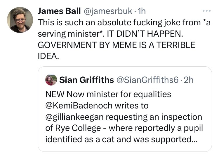 flying_rodent's tweet image. It’s too late to complain really: it’s only new if you believe there really was a Muslim plot to jihadify that school; that Stonewall and The Stand Comedy Club are screaming homophobes, the National Trust are Britain-hating extremists and black students a threat to Our History…