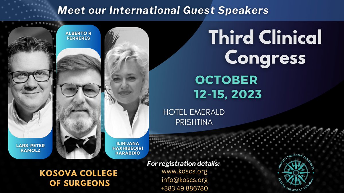 Kosova College of Surgeons (KCS) tweet media