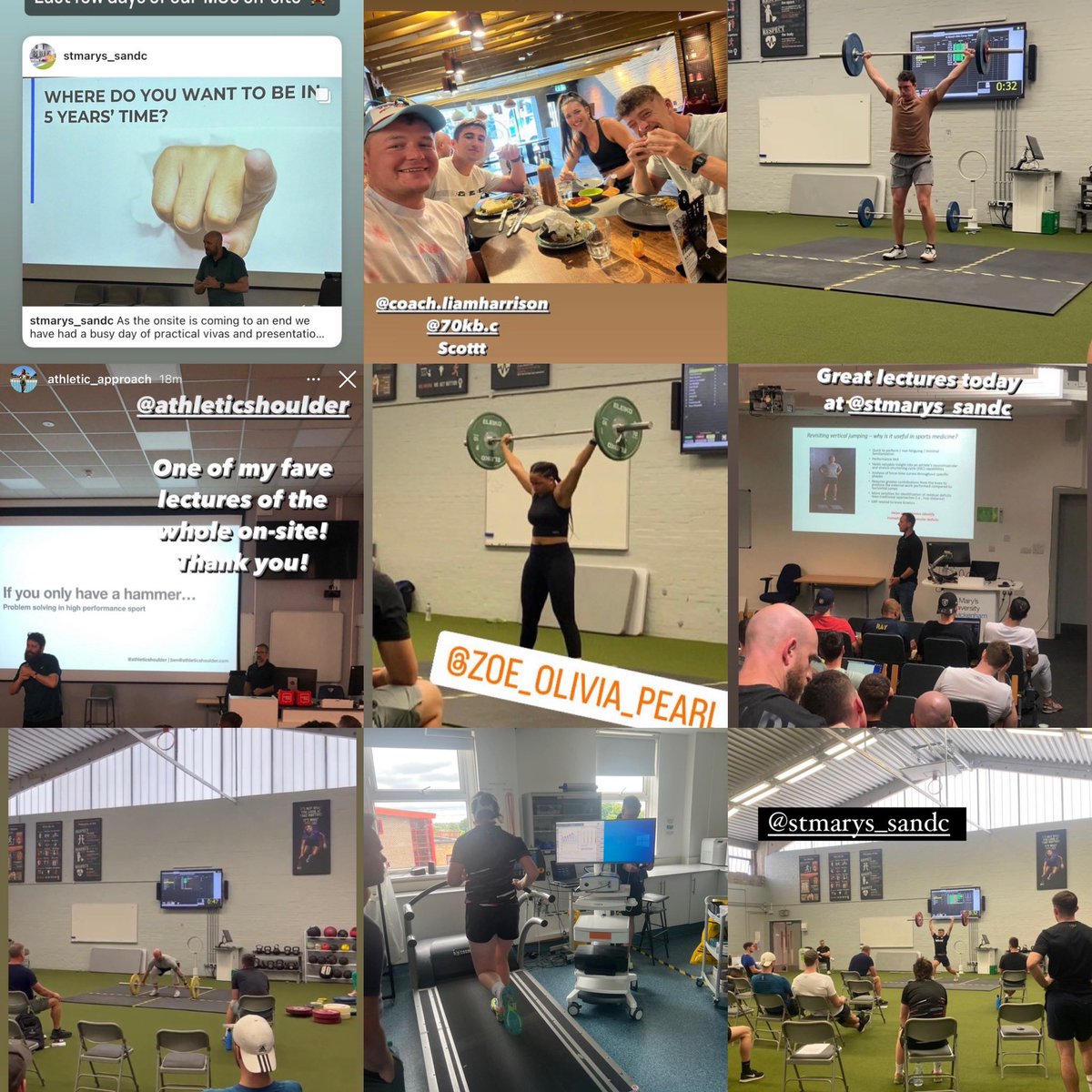 Its been a great 2 weeks at our MSc onsite, learning lots of new info, having fun, assessments, presentations &amp; making memories. Congrats to everyone who took part, thanks to the coaches &amp;staff who taught &amp; those students that finished their journey with us see you at graduation