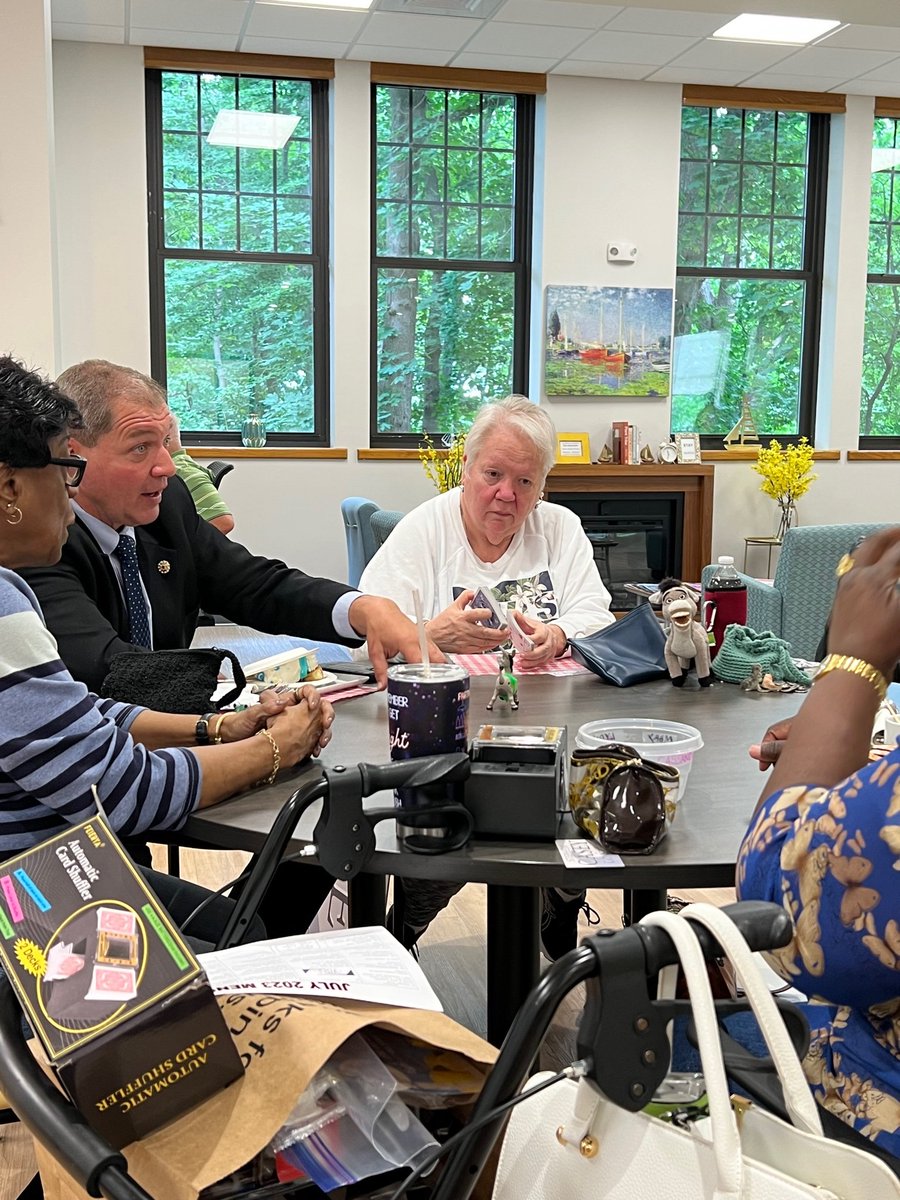 CaseyCongressRI's tweet photo. Thank you all to the Peck Center for Adult Enrichment for having me! Thank you all for the visit, and another moment to share, learn from and listen to Rhode Island's senior citizens. https://t.co/j5nrdEuLcT