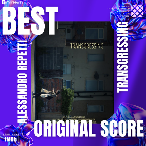 STransgressing's tweet photo. 🎉 Big Congratulations to our composer @MylonakisYoann! 🌟 He has won another award for BEST ORIGINAL SCORE at the Athens International Monthly Art Film Festival! 🏆🎶
"Transgressing" has also received an Honorable Mention in the BEST SHORT FILM section. 🎥🌟
#BestOriginalScore https://t.co/D9DeZjy7TU