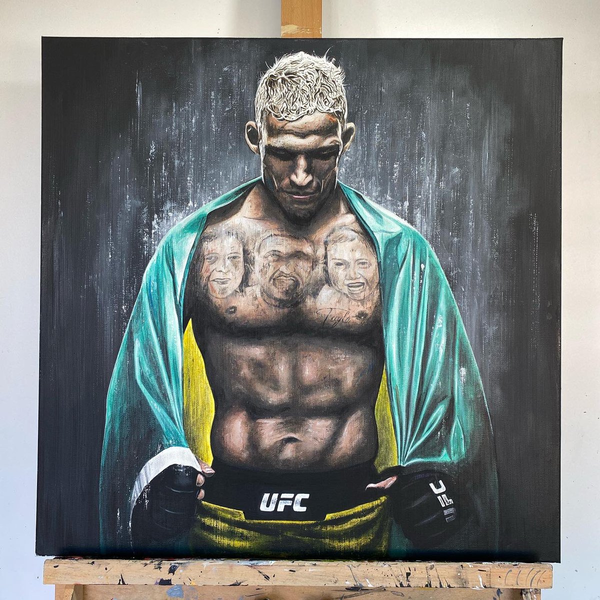 Ross Baines Art (@rossbainesart) on Twitter photo If <a href="/CharlesDoBronxs/">Charles 'DoBronxs' Oliveira</a> retweets my painting I will give a free print to 2 random people who also retweet it 👊 If <a href="/CharlesDoBronxs/">Charles 'DoBronxs' Oliveira</a> retweets my painting I will give a free print to 2 random people who also retweet it 👊