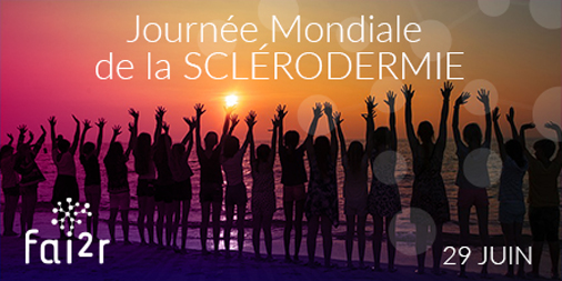 🌏 Aujourd'hui 29 juin Journée Mondiale de la #Sclérodermie ✨#WorldSclerodermaDay Une pensée pour tous les patients sclérodermiques concernés 🤗 Rubrique complète disponible sur notre site : vidéos experts, recherche, tutos, PNDS… 👉 fai2r.org/les-pathologie… #maladiesrares #fsmr