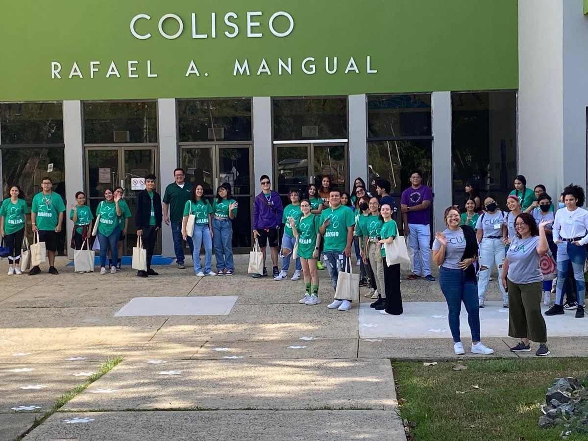 CuaRum's tweet photo. EduCUA 2023 - Día #3
✨Arrancamos con el recorrido a los laboratorios del Coliseo Mangual @uprm y charla sobre “Kinesiología como profesión de vida” a cargo del entusiasta colaborador, Dr. Carlos Quiñones Padovani. #porlajusticiaeducativa
#educua2023
#endireccionalauniversidad https://t.co/ga7sYOKVsB