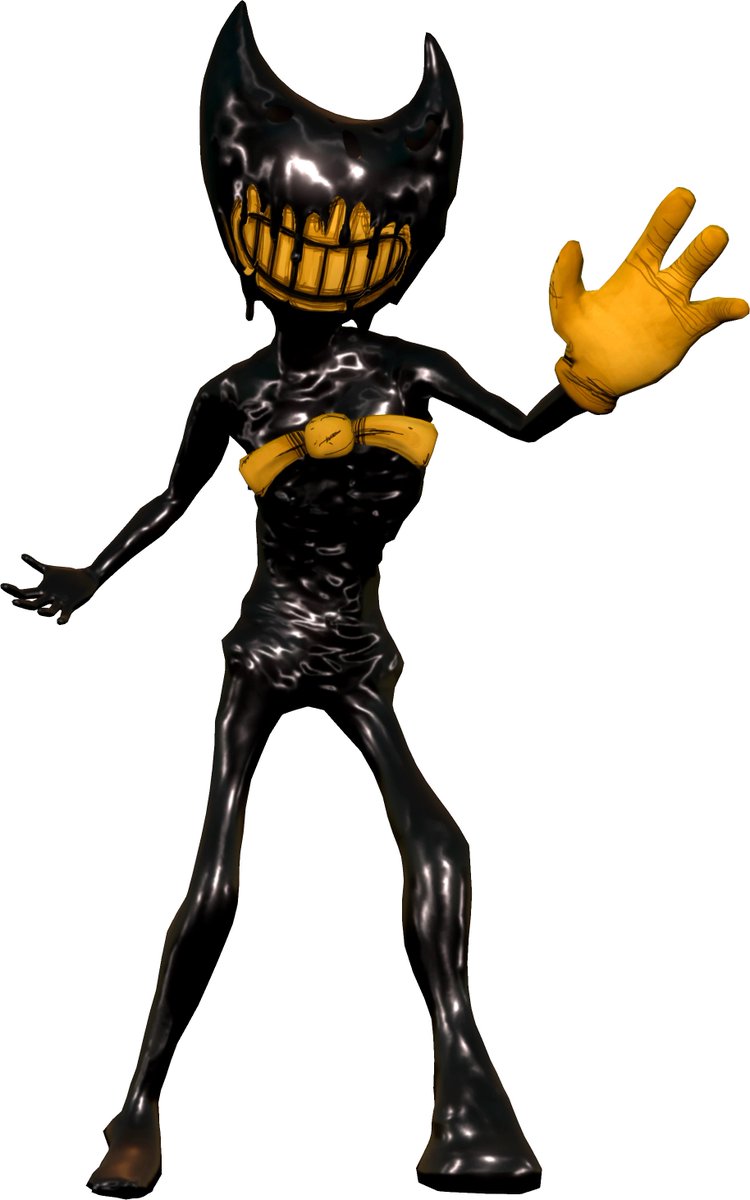 _TheDocTweets_'s tweet image. hot take:
alpha bendy did the uncanny smile and ink-covered face better than in the final design

(image credz: @/TheRealRandomlozzie (youtube), @/MLSpence3D)
#BATIM #Bendy_and_the_ink_machine #BENDY