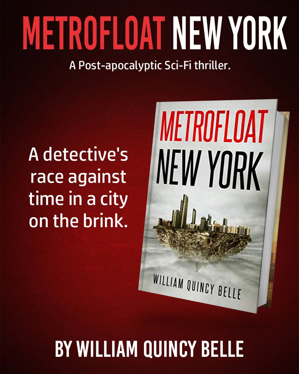 BookPings (@bookpings) on Twitter photo Latest book - Enter a world where survival is the only rule. Detective Matthew Heart and his synthetic partner must solve a murder mystery that could change everything. #PostApocalyptic #MetrofloatNY <a href="/wqbelle/">William Quincy Belle</a> amazon.com/dp/B07K631LDS/ Latest book - Enter a world where survival is the only rule. Detective Matthew Heart and his synthetic partner must solve a murder mystery that could change everything. #PostApocalyptic #MetrofloatNY <a href="/wqbelle/">William Quincy Belle</a> amazon.com/dp/B07K631LDS/