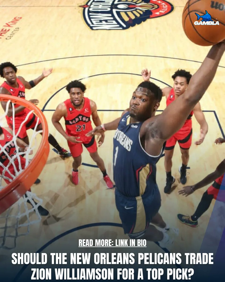 Should the New Orleans Pelicans Trade Zion Williamson For a Top Pick? 👀 Follow us for more daily #NBA content!      #nbanews #basketball #nbabasketball #nbaplayoffs #nbafinals #nbamemes #nbahighlights #nbadraft #lakers #ballislife #nbaallstar #dunk #bball #nbaedits #hoops