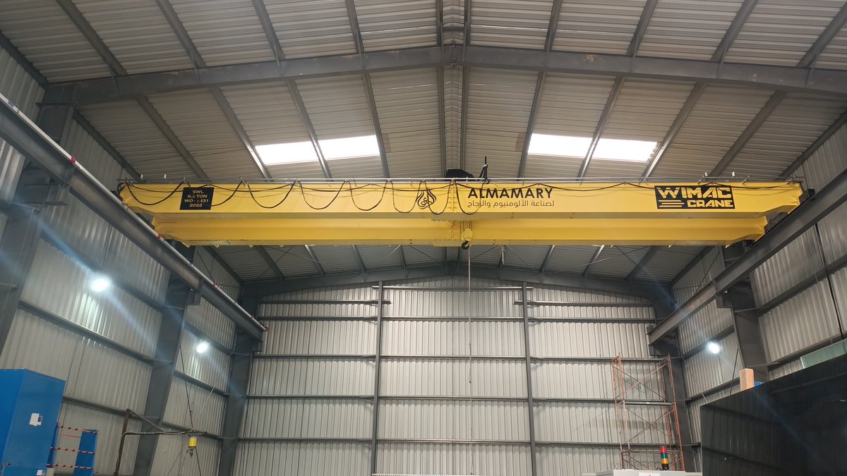 WimacCranes's tweet photo. Explore the benefits of our customized overhead cranes for aluminum factories! 
Visit https://t.co/TX1K6BSGsu for more info and contact us today!
blog👉 https://t.co/YASj127fvj 
 #wimaccrane #aluminumfactory #aluminumworkshops #aluminumalloys  #overheadcranes#efficiency #safety https://t.co/fHE8pDIXWK