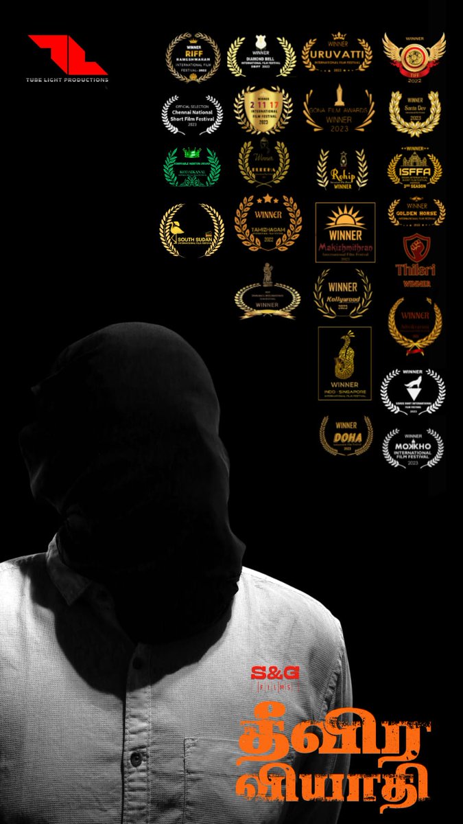 #THEEVARAVYADHI Happy to be releasing @Tubelightprodu1 in association with S&G Films presents Project 23 THEEVIRA VYAADHI , 25+ award winning short film. youtu.be/lEnXNHlMf0M Producer @NaWaZ_N Director @rasheednawaz3 Creative head @SSuriyanila