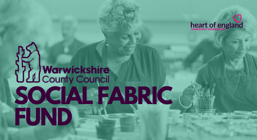 HoECF's tweet photo. 📢 FUND LAUNCH!

In partnership with @Warwickshire_CC, we're inviting groups to submit their Expression of Interest to the Social Fabric Fund, requesting as much money as they need to strengthen Warwickshire’s most deprived communities! 💕

More info 👉 https://t.co/wI647I6PTr https://t.co/vkEMidpq7v