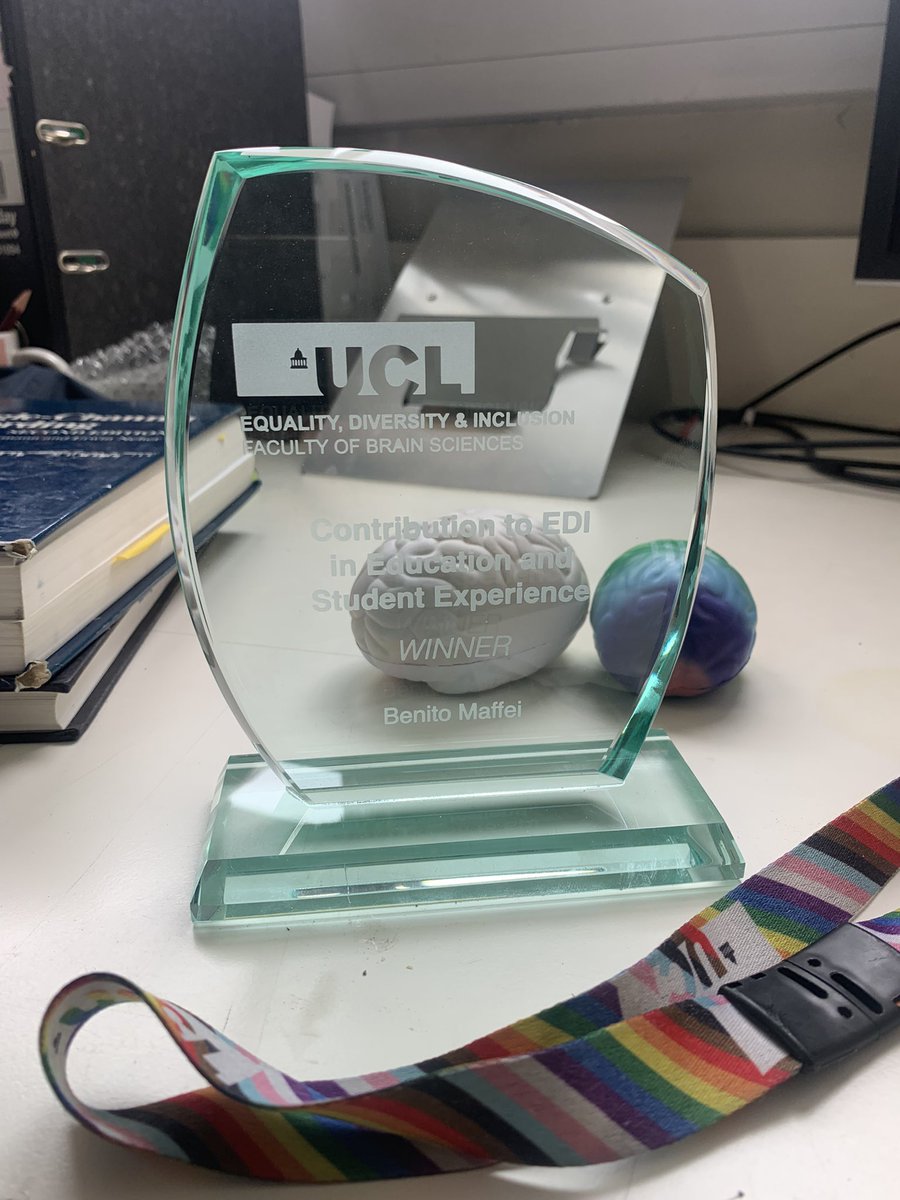 Benito Maffei (@maffeibenito) on Twitter photo Thanks to <a href="/UCLBrainScience/">UCL Brain Sciences</a> for this award! I’ve worked with an amazing team over the past 3 years aiming to remove barriers to accessing education at our insititute and improving student experience. Lots more work to get on with! <a href="/UCLIoN_EDI/">UCL QS IoN Equality, Diversity & Inclusion</a> Thanks to <a href="/UCLBrainScience/">UCL Brain Sciences</a> for this award! I’ve worked with an amazing team over the past 3 years aiming to remove barriers to accessing education at our insititute and improving student experience. Lots more work to get on with! <a href="/UCLIoN_EDI/">UCL QS IoN Equality, Diversity & Inclusion</a>