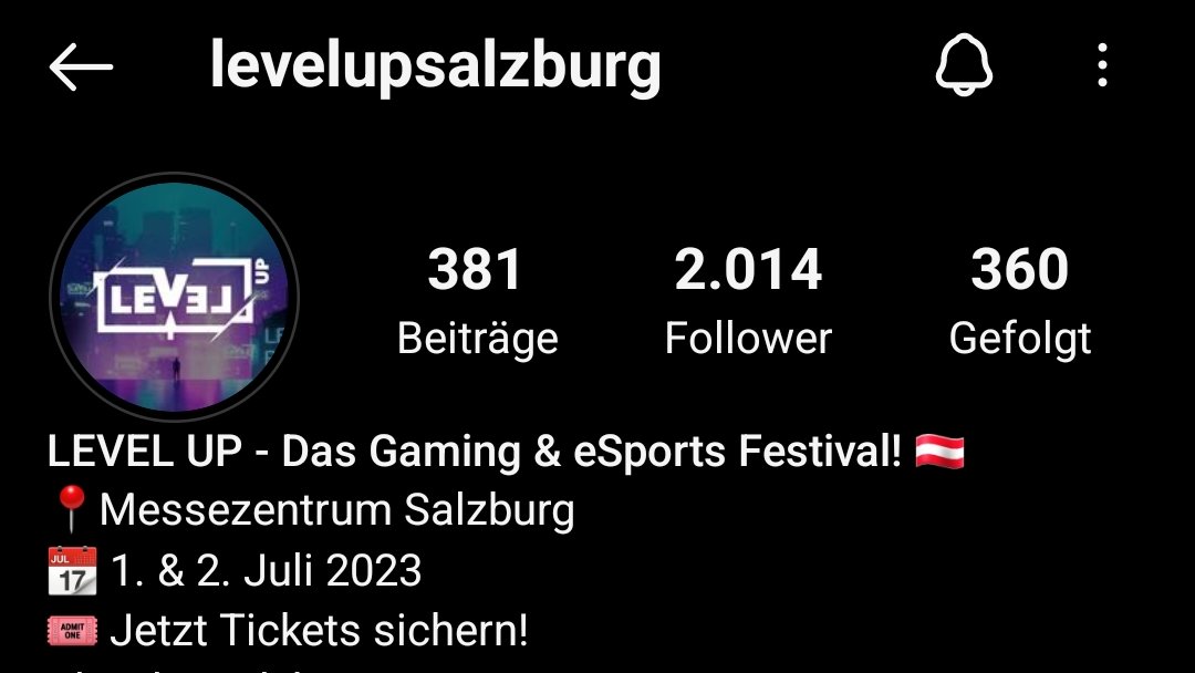 🤔 Leider müssen wir jetzt auch mal über ein ernstes Thema reden. Der Screenshot unten ist von LEVEL UP auf <a href="/instagram/">Instagram</a> 

Dort haben wir gerade 2k Follower geknackt. Hier auf @Twitter  gurken wir bei 650 herum. Und das obwohl wir hier auf Twitter viel lustiger sind. Das kann so