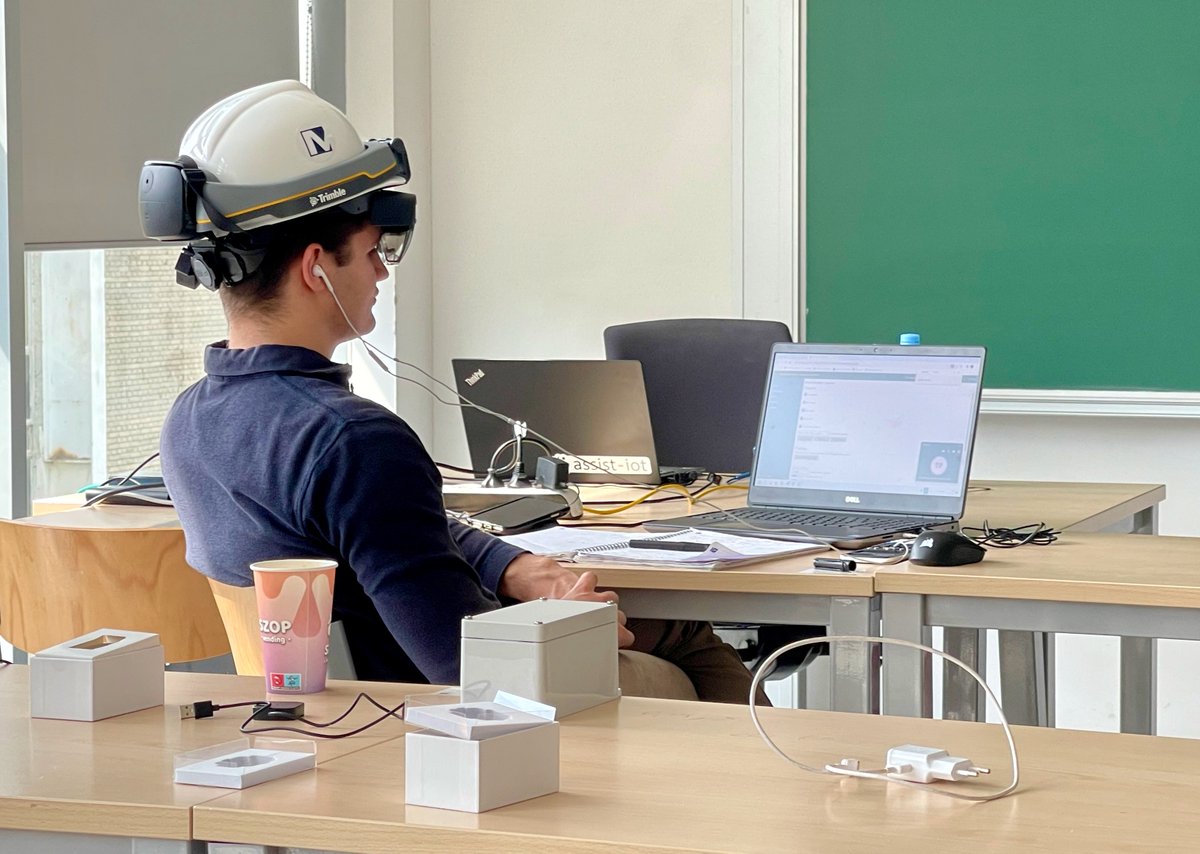 AssistIot's tweet photo. #LearnaboutASSISTIoT: On June 16th, ASSIST-IoT partners tested the Mixed Reality interface, fall detection machine learning algorithms, worker's health monitoring, and the integrations with ASSIST-IoT enablers. Stay Tuned!
@EU_CloudEdgeIoT @NGIoT4eu @CORDIS_EU https://t.co/gTsbZUkuUa