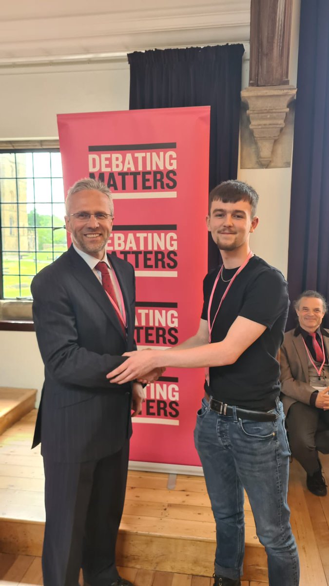 DebatingMatters's tweet photo. A selection of photos from a fantastic day at @durhamunion for the Debating Matters Durham Championship! π
Well done to winners @DSFCOfficial, runners-up @TheGSAL & all competitors! πππ
#20for20 #DebatingMatters https://t.co/HEEf6woRAI