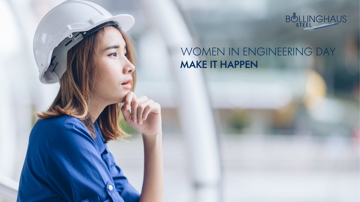 Today is International #WomenInEngineering Day Praising women to reach their potential in #engineering is a key focus for us as a steel manufacturer. Let's celebrate all the women engineers for their dedication, their skills, and their passion. 🙌 #womeninengineeringday