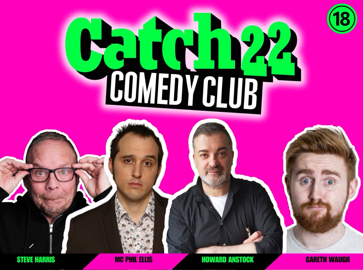 arcstockton (@arcstockton) on Twitter photo <a href="/Catch22Comedy/">Catch22 Comedy Club</a> is back tomorrow for another big night!
Hosted by MC @Thephilellis, this month's line-up is full of award-winning comedians <a href="/funnysteharris/">Steve Harris</a>, <a href="/GarethWaugh/">Gareth Waugh</a>, and <a href="/howard_anstock/">Howard Anstock</a>!
Book your tickets here: arconline.co.uk/whats-on/catch… <a href="/Catch22Comedy/">Catch22 Comedy Club</a> is back tomorrow for another big night!
Hosted by MC @Thephilellis, this month's line-up is full of award-winning comedians <a href="/funnysteharris/">Steve Harris</a>, <a href="/GarethWaugh/">Gareth Waugh</a>, and <a href="/howard_anstock/">Howard Anstock</a>!
Book your tickets here: arconline.co.uk/whats-on/catch…
