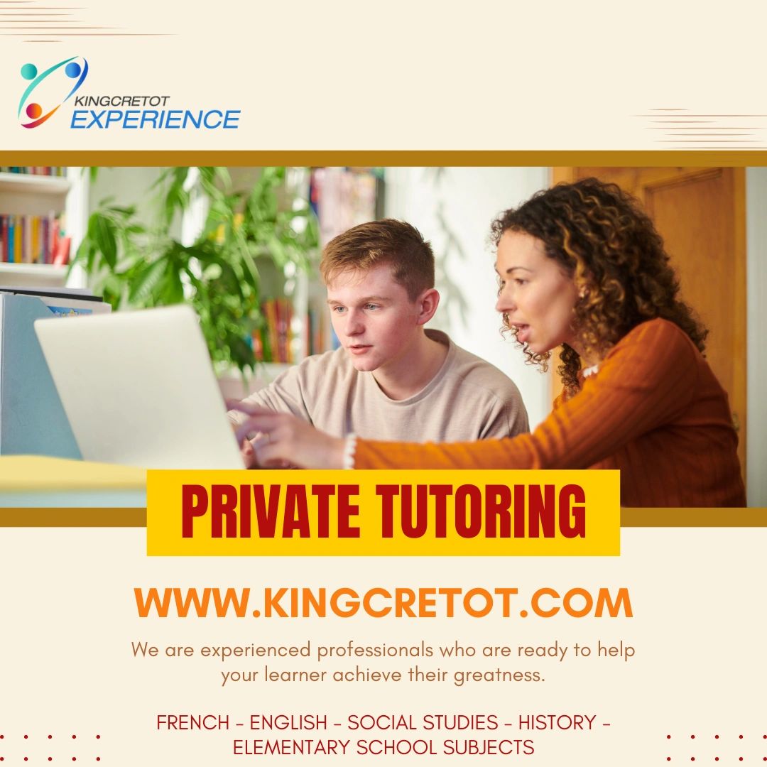 KingCretot Experience is now offering academic tutoring for the 2023-2024 school year. 

Online and serving #DeSoto county, Florida

#tutoring #academics #desoto #florida #education #arcadia #wachula #portcharlotte #puntagorda