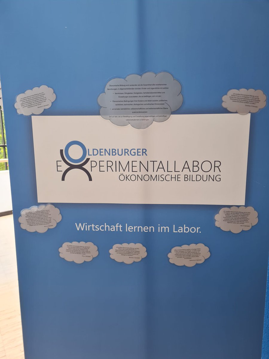 📢 Heute findet der #HIT an der @UniOldenburg statt! Das IÖB ist  ebenfalls mit einem Stand vertreten und wir freuen uns auf interessante Gespräche. 😊
👉 Alle Hinweise zum Studiengang vor Ort oder online unter uol.de/studiengang/oe…