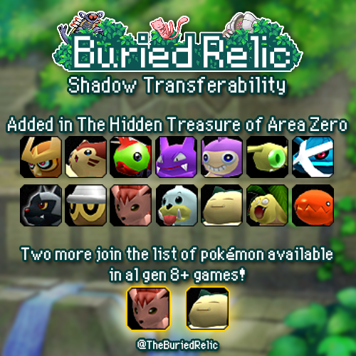 BuriedRelic on Twitter "The transferability list has been updated