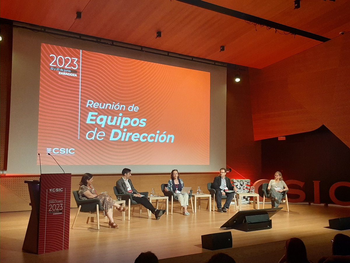 CSIC (@csic) on Twitter photo <a href="/delPinoE/">Eloísa del Pino</a> <a href="/CienciaGob/">Ministerio de Ciencia, Innovación y Universidades</a> @mapagob <a href="/sanidadgob/">Ministerio de Sanidad</a> <a href="/_minecogob/">Economía, Comercio y Empresa</a> <a href="/mitecogob/">Transición Ecológica y Reto Demográfico</a> La presidenta del CSIC, <a href="/delPinoE/">Eloísa del Pino</a>, aborda la relación entre ciencia y política y la necesidad de institucionalizar el asesoramiento científico, en la Reunión de Equipos de Dirección del CSIC en Zaragoza.
#EquipoCSIC <a href="/delPinoE/">Eloísa del Pino</a> <a href="/CienciaGob/">Ministerio de Ciencia, Innovación y Universidades</a> @mapagob <a href="/sanidadgob/">Ministerio de Sanidad</a> <a href="/_minecogob/">Economía, Comercio y Empresa</a> <a href="/mitecogob/">Transición Ecológica y Reto Demográfico</a> La presidenta del CSIC, <a href="/delPinoE/">Eloísa del Pino</a>, aborda la relación entre ciencia y política y la necesidad de institucionalizar el asesoramiento científico, en la Reunión de Equipos de Dirección del CSIC en Zaragoza.
#EquipoCSIC