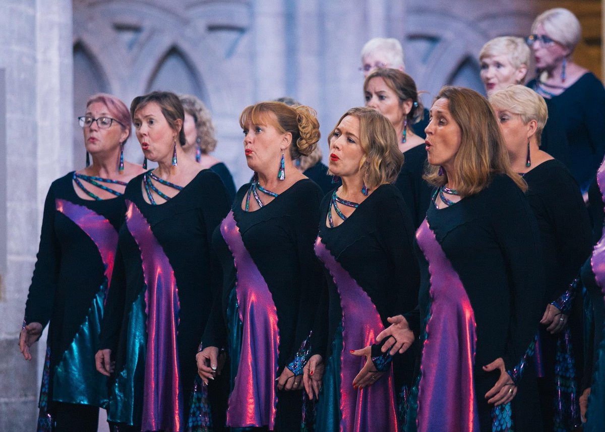 #PIWF - <a href="/flamingbirdz/">PhoenixChorus</a> in action at the #PeterboroughInternationalWomensChoralFestival - wonderful singing, gesture and commitment! Photos courtesy Mike Bailey <a href="/ace_national/">Arts Council England</a> <a href="/MakingMusic_UK/">Making Music UK</a> <a href="/abcdtweets/">Association of British Choral Directors</a> <a href="/pborocathedral/">Peterborough Cathedral</a> <a href="/PeterboroughCC/">Peterborough City Council</a> #women #singing #choir #choral #choralsinging