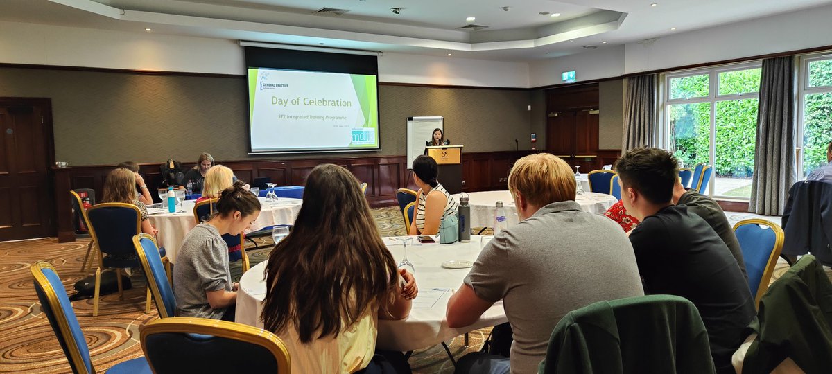 GPTrainingNI's tweet photo. This morning we are celebrating the GP #IntegratedTrainingProgramme successes across NI π
Director of Postgraduate GP Education Dr Michele Stone and Assoc Director Dr Kathryn Potter welcome GP Trainees to the celebrations π πππ
#ValuedTrainees
#NIMDTAInAction https://t.co/huxS2npe0e