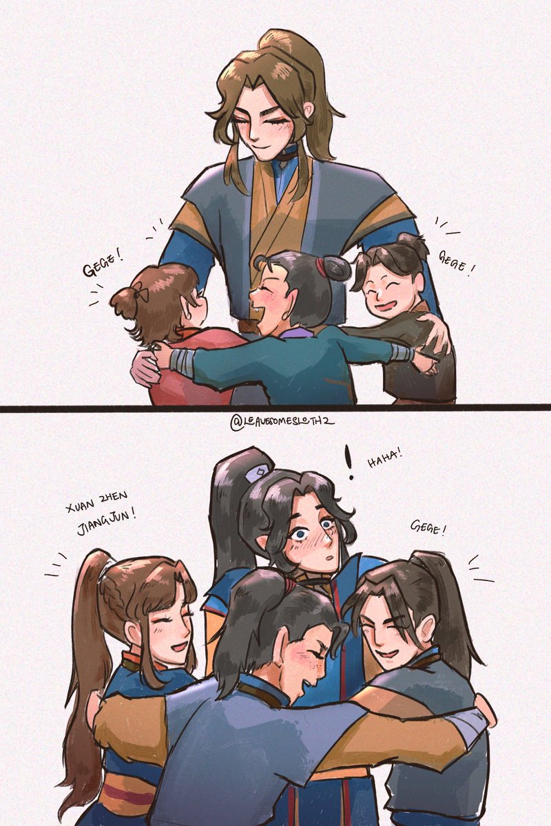 xuan zhen and his deputies ♥

#muqing #tgcf #天官赐福