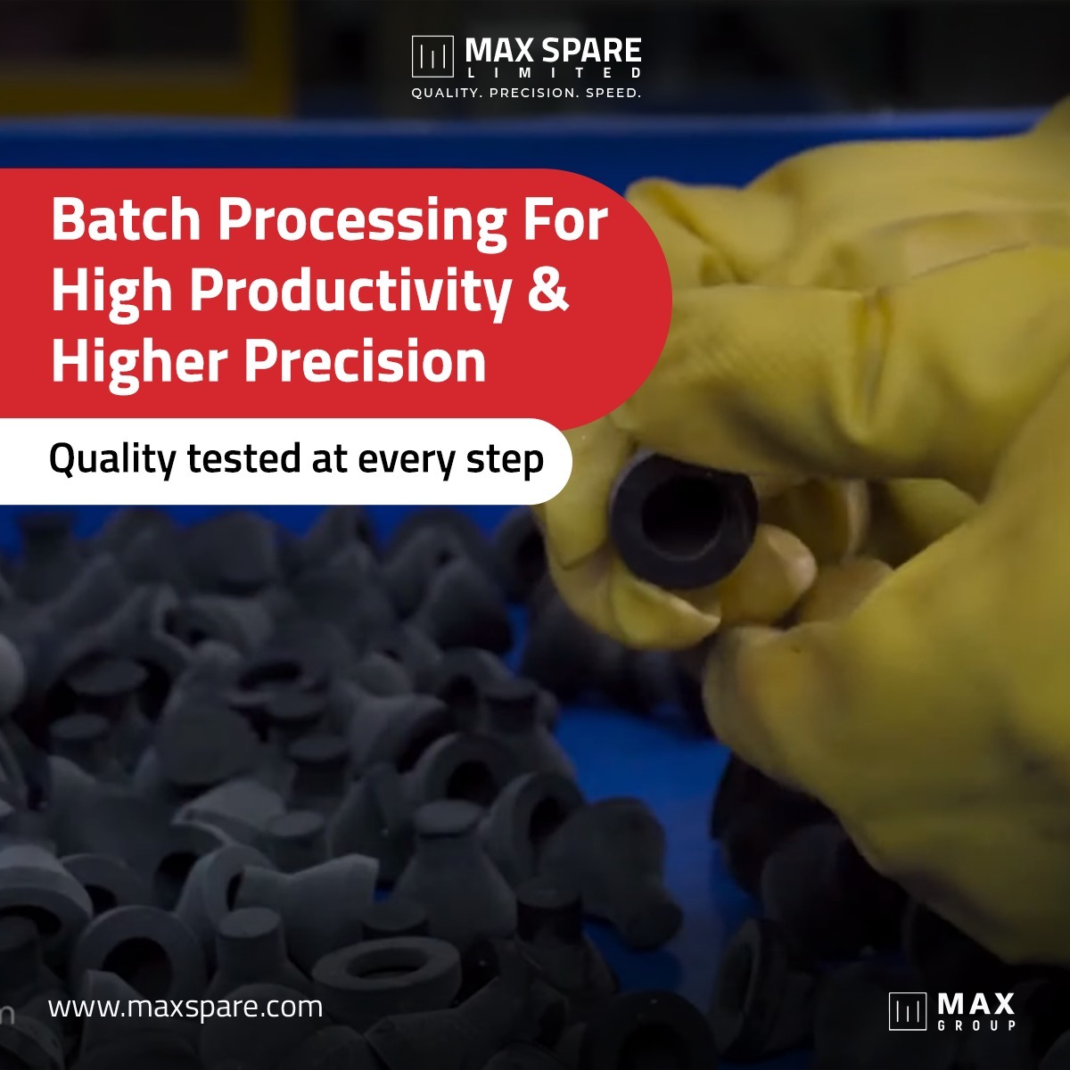 Max Spare sets the bar high with unrivaled quality assurance! We do meticulous batch processing to deliver maximum productivity and the highest precision in our products.

#sealmanufacturing #lubrication #sealthedeal #highprecision #batchprocessing