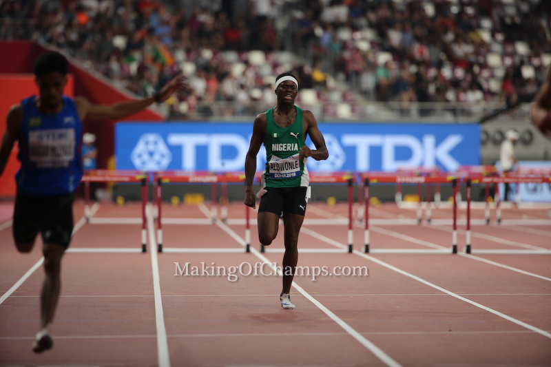 MakingOfChamps's tweet photo. Nigerian athlete, @RJAlowonle is one of 14 candidates vying for a place in the @WorldAthletics Athletes' commission. Only six people will be elected at the general elections in Budapest. Alowonle has represented Nigeria at major competitions, including 2019 World Champs in Doha. https://t.co/O0YyWhz21O